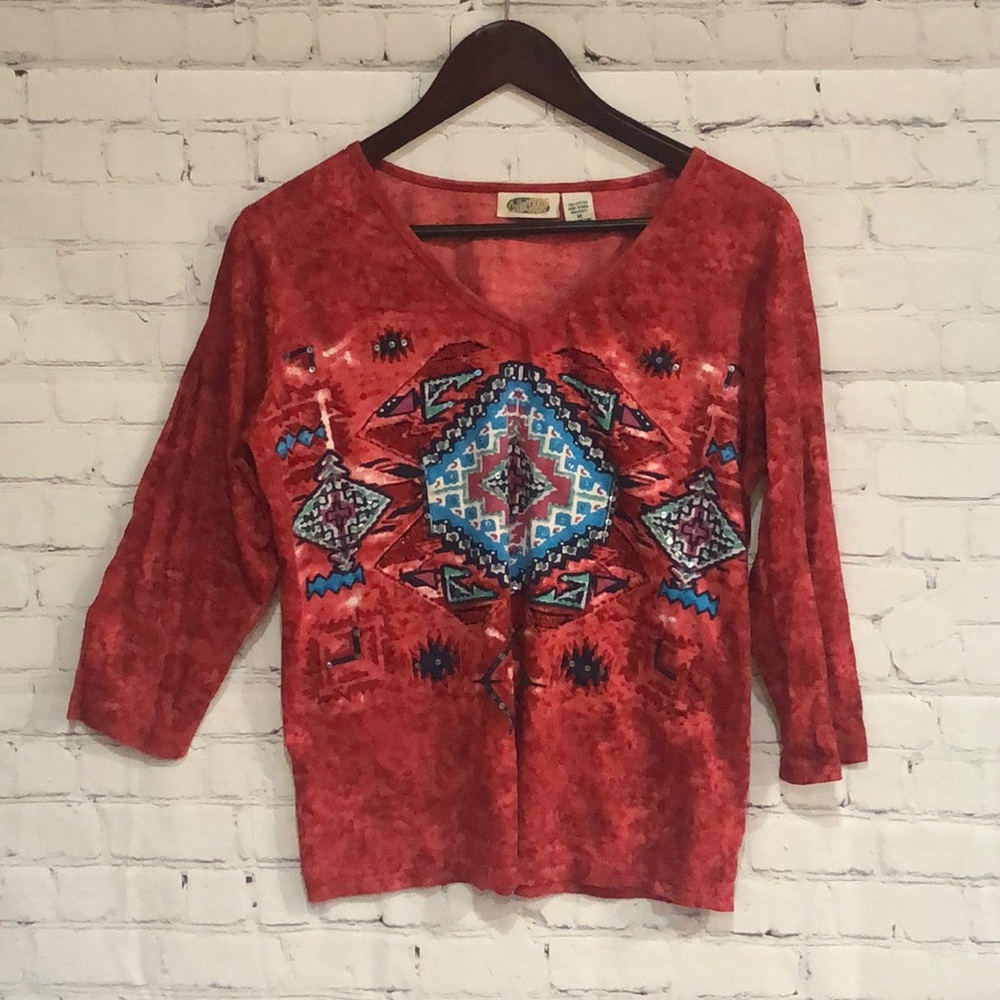Southwestern Top by Collections Etc